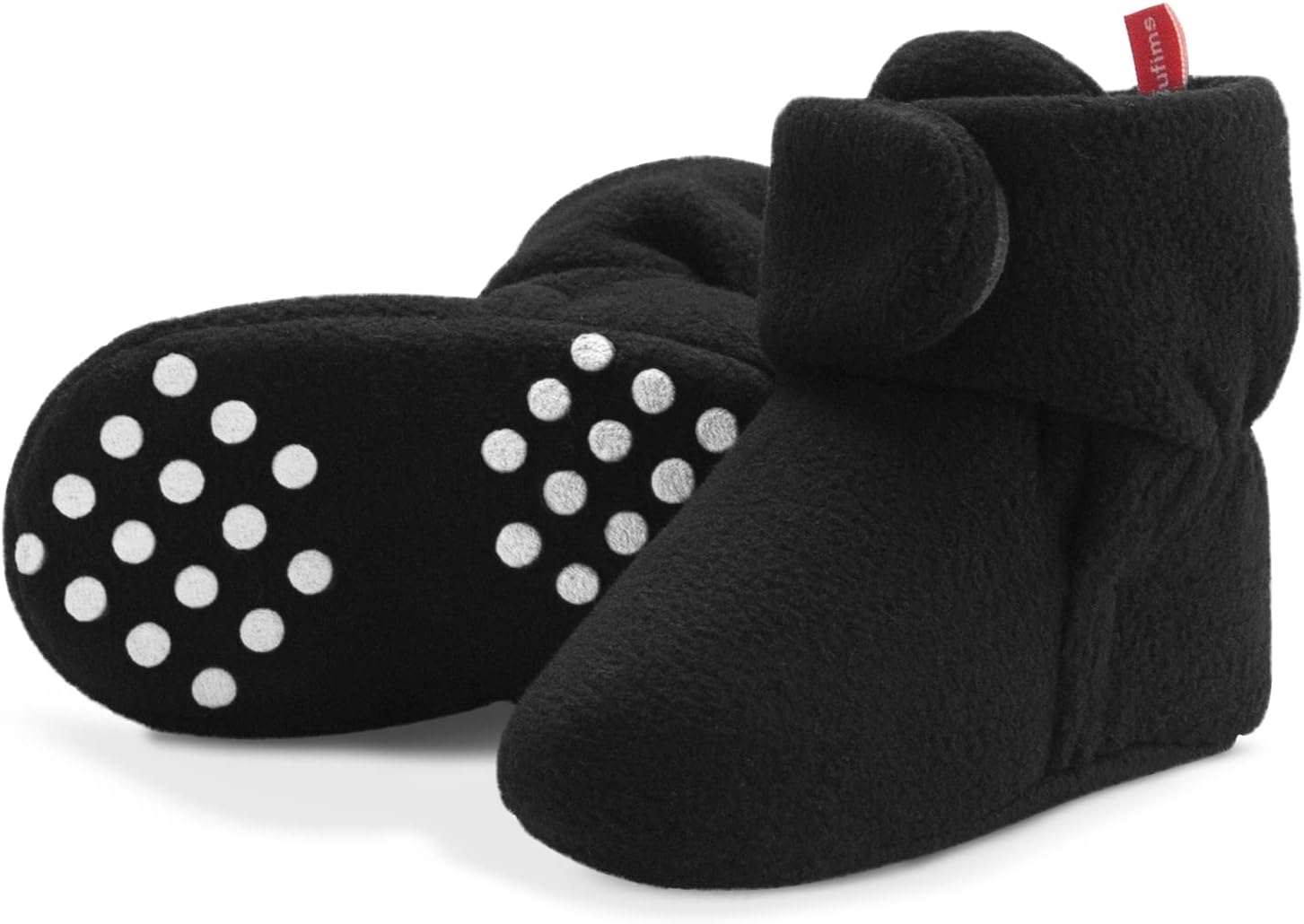 Cozy Baby Fleece Booties - Non-Slip Warm Shoes