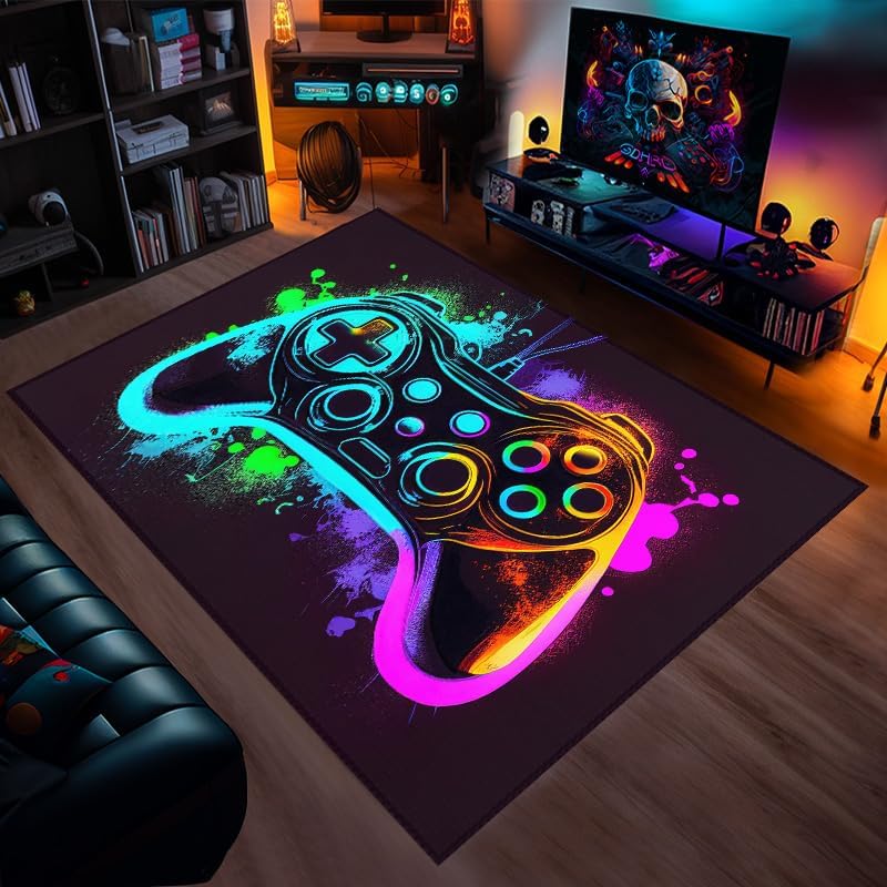 Game On: MEDUNE Gamer Rug 36x24 - Perfect for Any Room