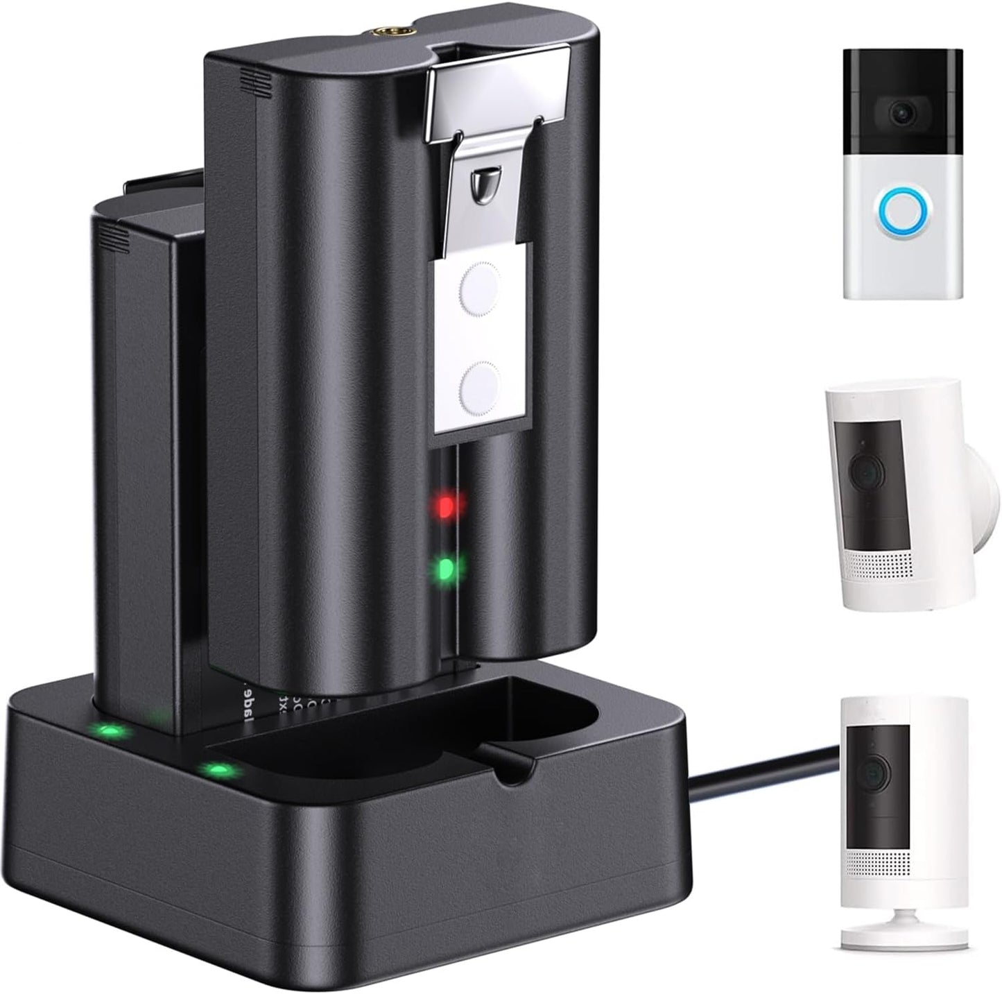 Upgrade Your Security: 2-Pack Ring Doorbell Batteries