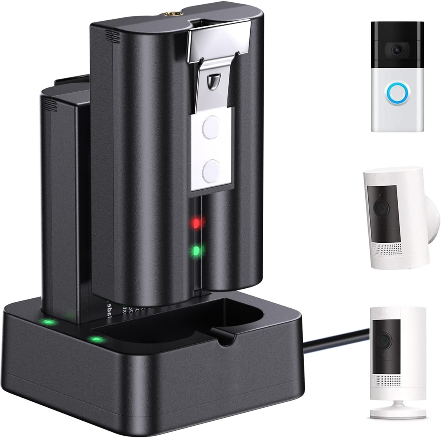 Upgrade Your Security: 2-Pack Ring Doorbell Batteries