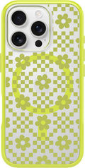 OtterBox iPhone 16 Pro Symmetry Series Clear Case - Daisy Dance