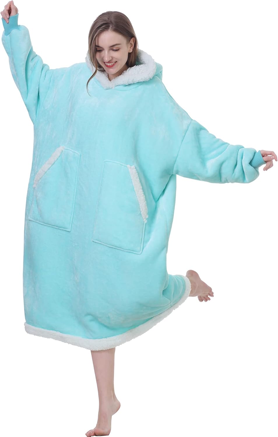 Kipswiza Wearable Blanket Hoodie for Cozy Comfort and Style