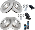 Front and Rear Brake Pad & Rotor Kit for 2003-08 Honda Pilot - Ceramic