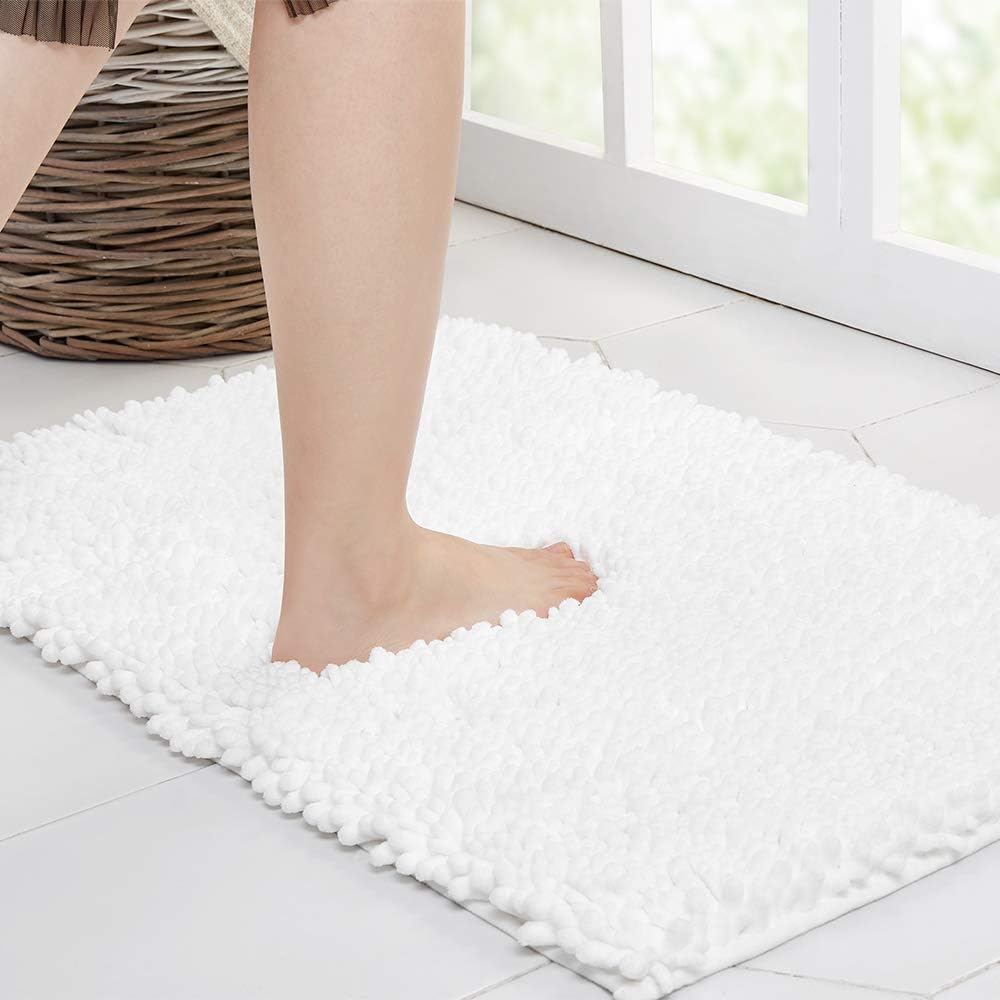Walensee Non Slip Bath Mat 44x24 Inch Water Absorbent Rug