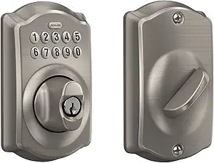 Schlage BE365 V CAM 619 Camelot Keypad Deadbolt for Security