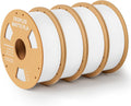 Matte PLA Filament 1.75mm 4-Pack - Smooth Matte Finish and High
