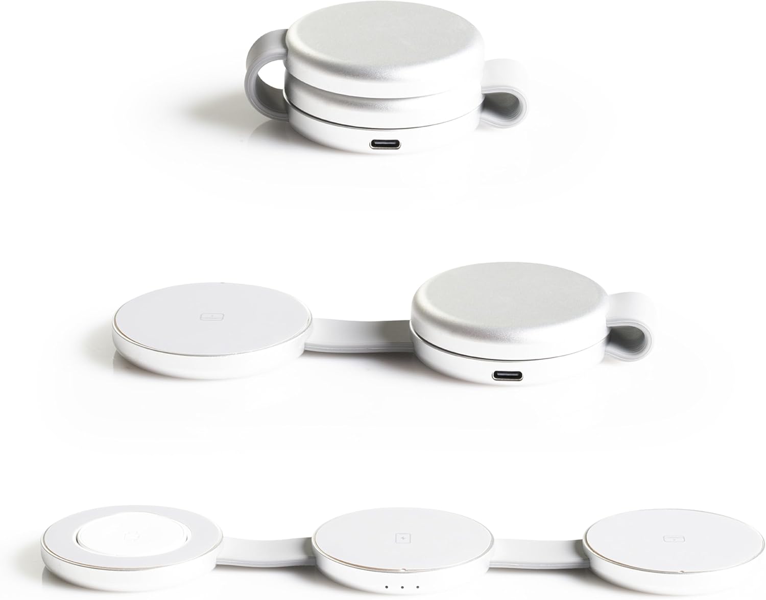 3-in-1 Foldable Wireless Charging Station for iPhone and Android
