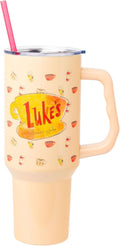 Gilmore Girls Tumbler with Handle and Straw for Hydration