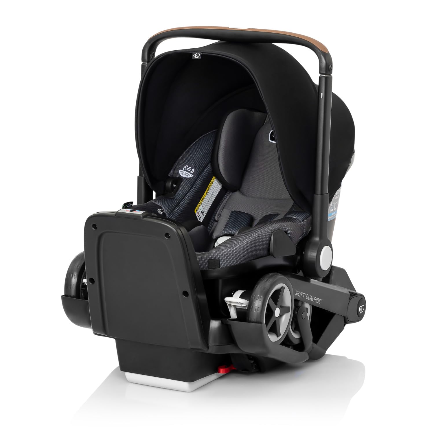 Ultimate Convenience: Shyft DualRide Infant Car Seat & Stroller - Evenflo