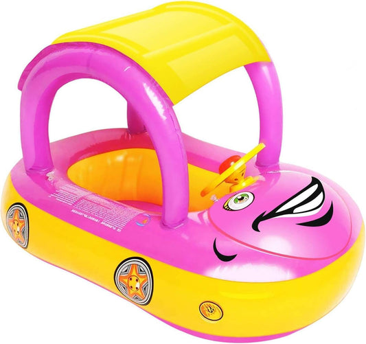 Safe & Fun iGeeKid Baby Pool Float - Pink