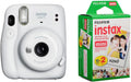 Fujifilm Instax Mini 11 Instant Film Camera, Ice White - Easy Instant
