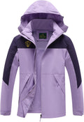 GIISAM Rain Jacket for Women - Lightweight Waterproof Hooded Coat