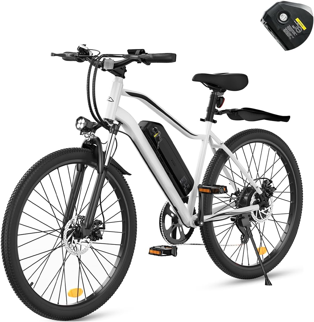Electric Bike with 500W Motor and Long Range Battery for Adults