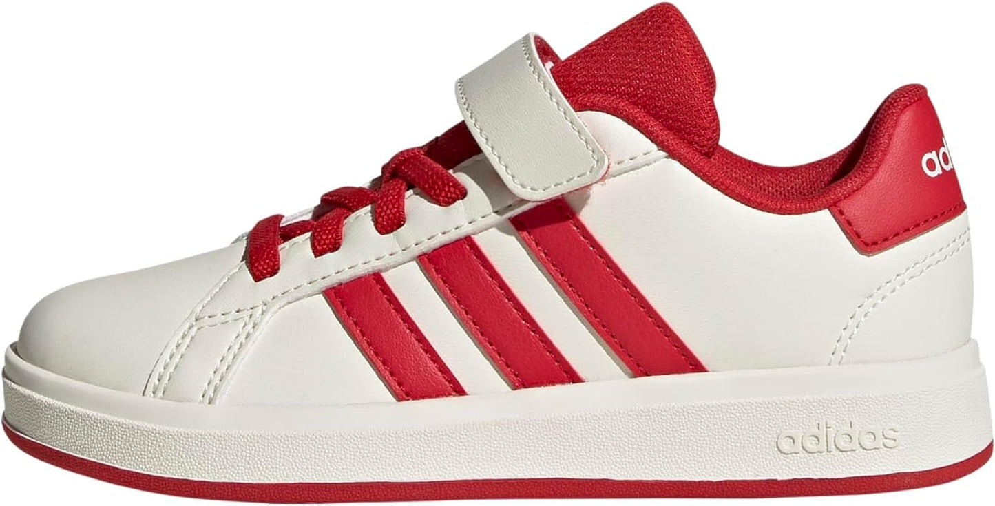 adidas Unisex-Child Grand Court 2.0 Elastic Lace & Strap Review