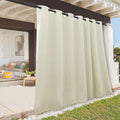 Patio Curtains Outdoor Waterproof Blackout Panel 100 x 108 - Privacy