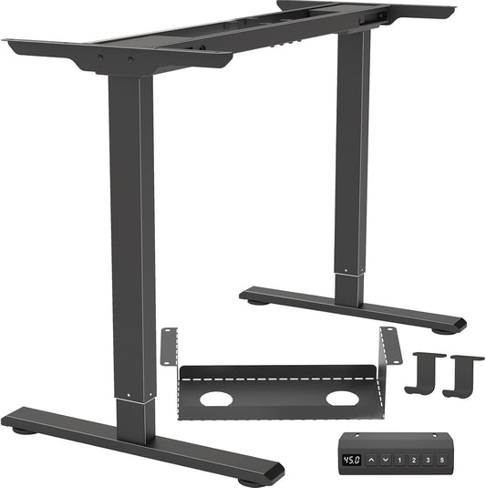 Dual Motor Standing Desk Frame with Adjustable Electric Legs
