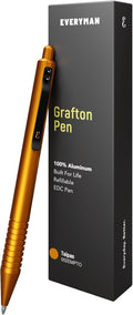 Everyman Grafton Full Click Refillable 0.7mm Ball Point Pen - Sleek