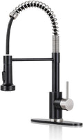 Kitchen Faucet with Pull Down Sprayer Matte Black High Arc