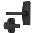 Contemporary Lever Latch for Storm Doors - Matte Black Handle