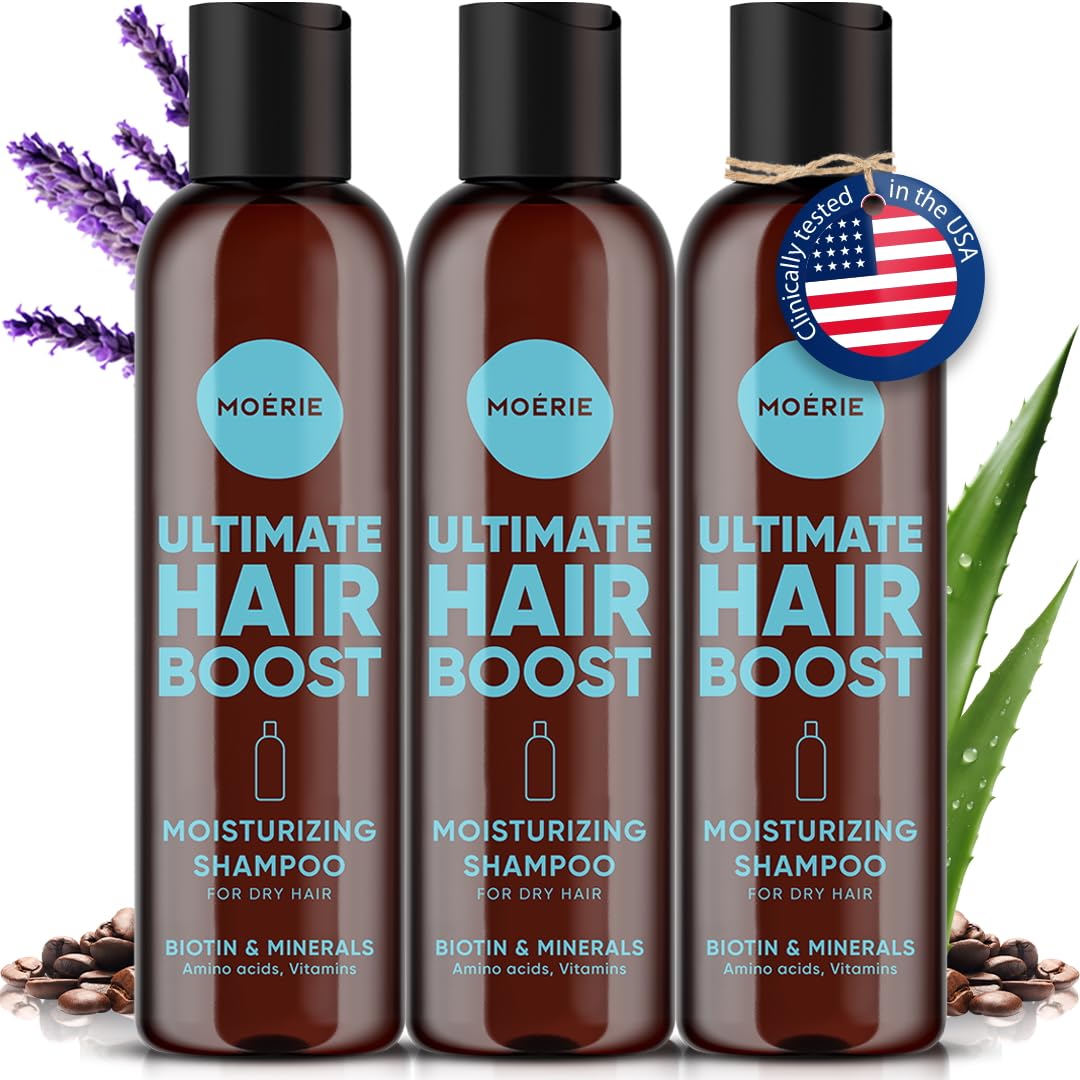 Moerie Ultimate Hair Growth Shampoo for Thicker, Fuller Hair