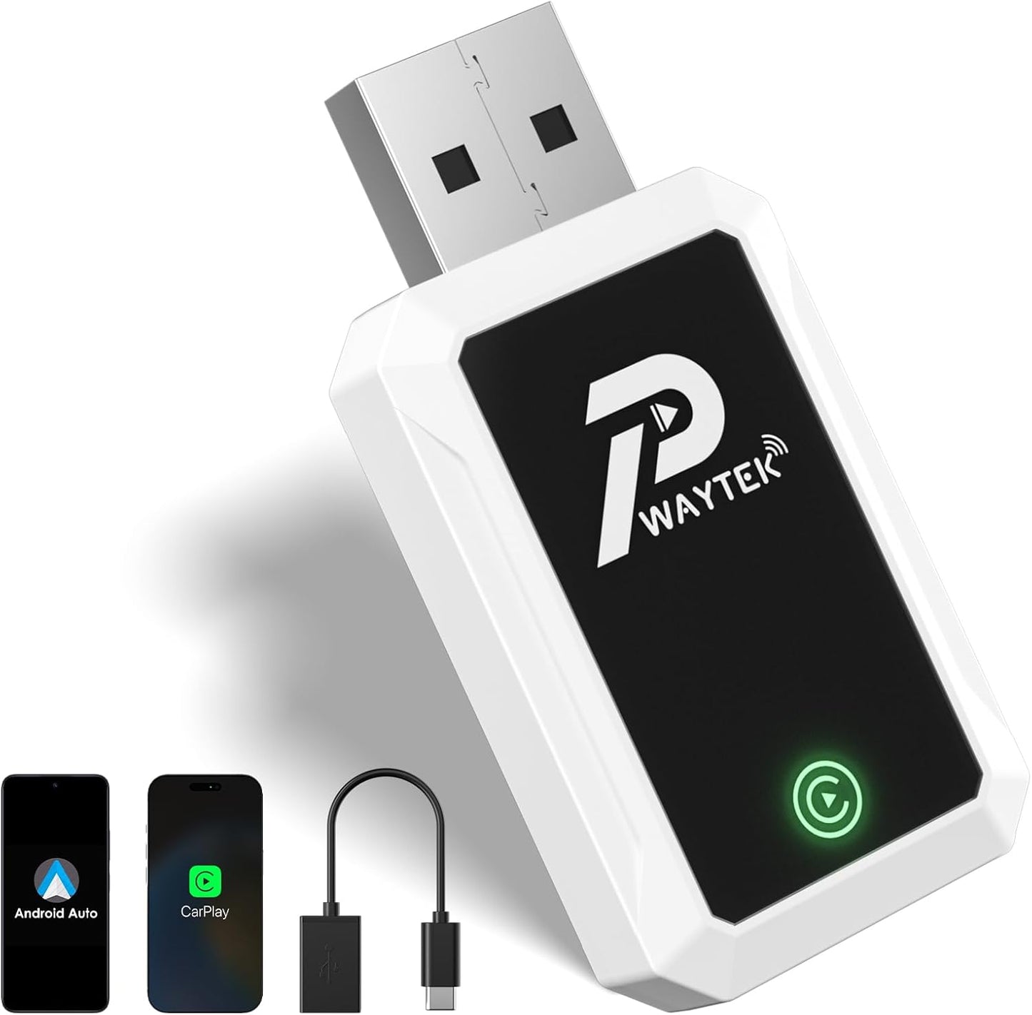 PWAYTEK Wireless CarPlay Adapter for Seamless Driving Experience