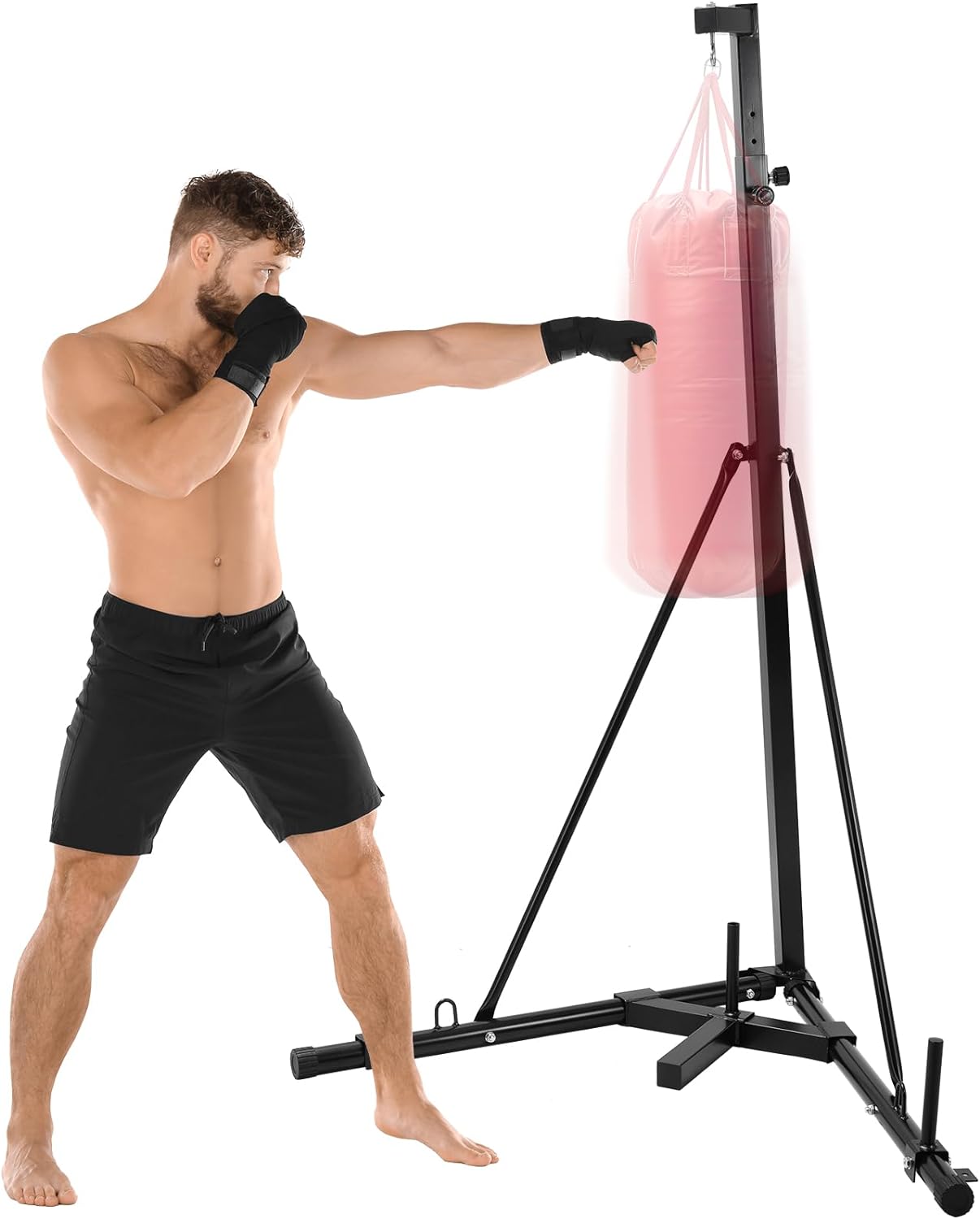 Steel Heavy Bag Stand - Adjusts to 150 lbs!