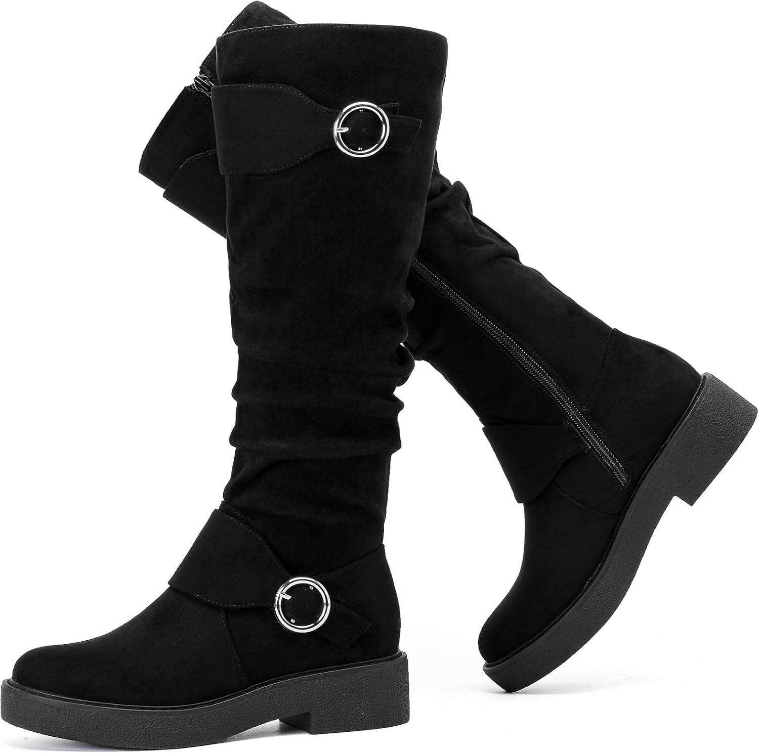 Stylish Women's Slouchy Knee High Boots for Comfort and Fashion