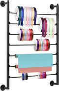 Ribbon Storage Organizer Wall Mounted 7-Tier Rack - Large Capacity