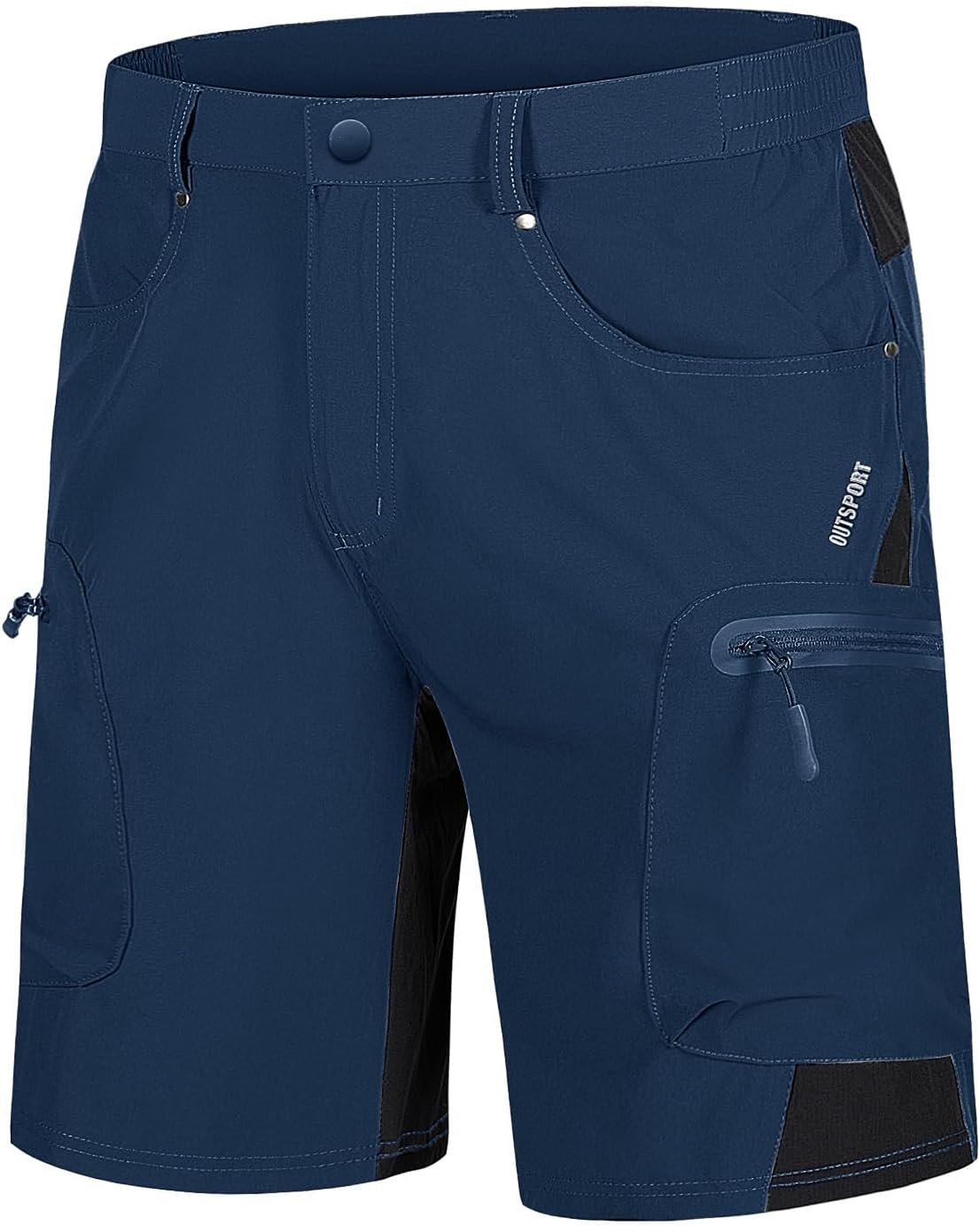 TACVASEN Men's Hiking Cargo Shorts 10in for Summer Adventures