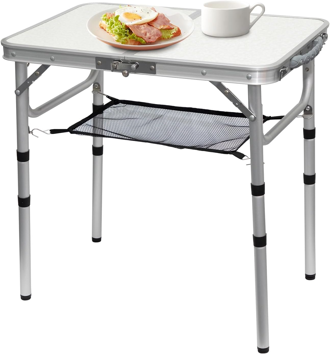 Portable 2ft Adjustable Camping Table - Lightweight & Versatile