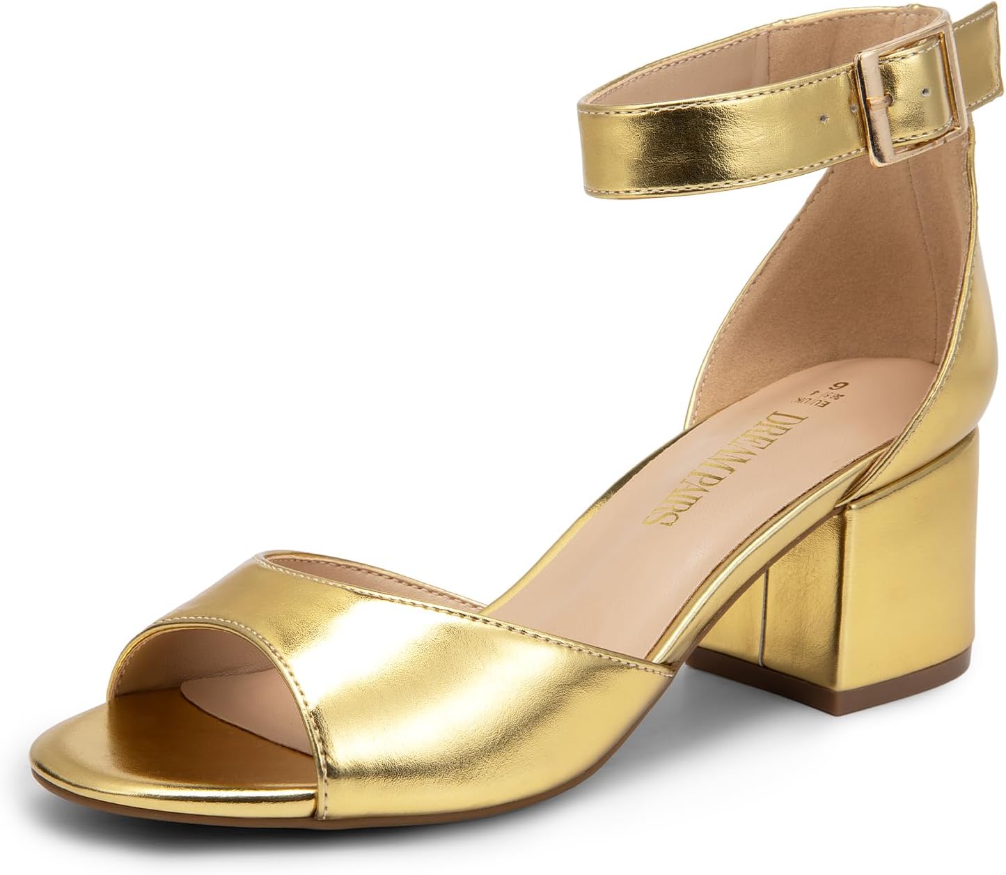 DREAM PAIRS Women's Heeled Sandals for Stylish Comfort
