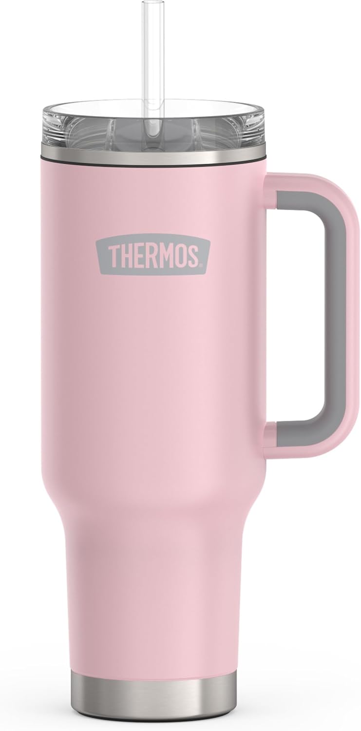THERMOS Stainless Steel Cup Holder Mug - 40 Ounce Insulated Tumbler