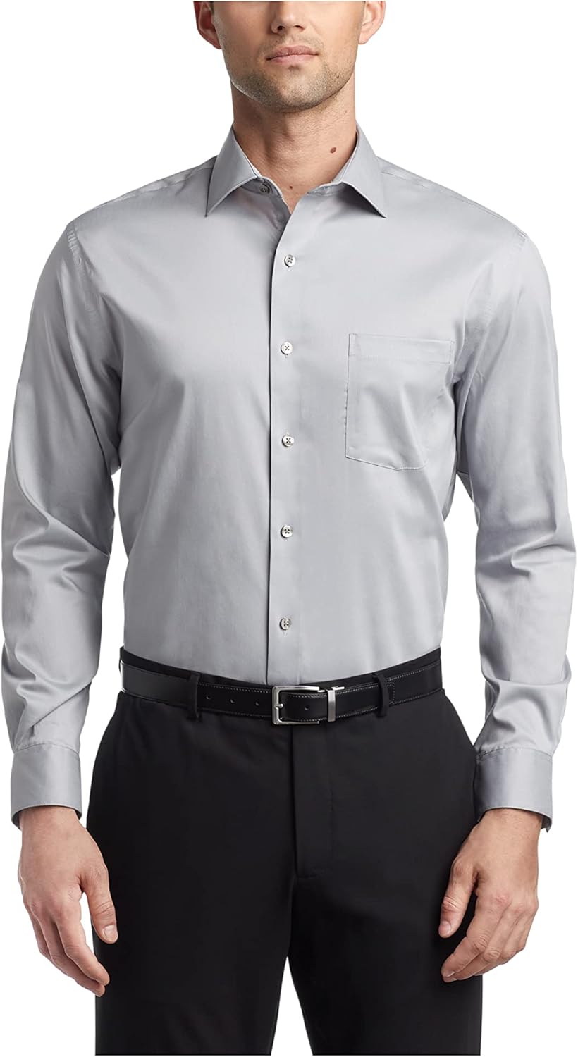 Van Heusen Men's Dress Shirt: Ultra Wrinkle Free Comfort Fit