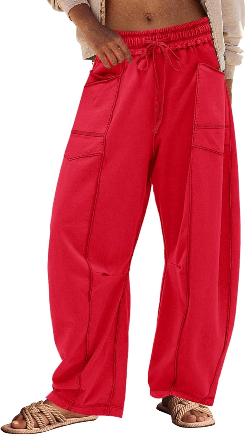 Panadila Womens Barrel Pants for Casual Beach and Lounge Wear