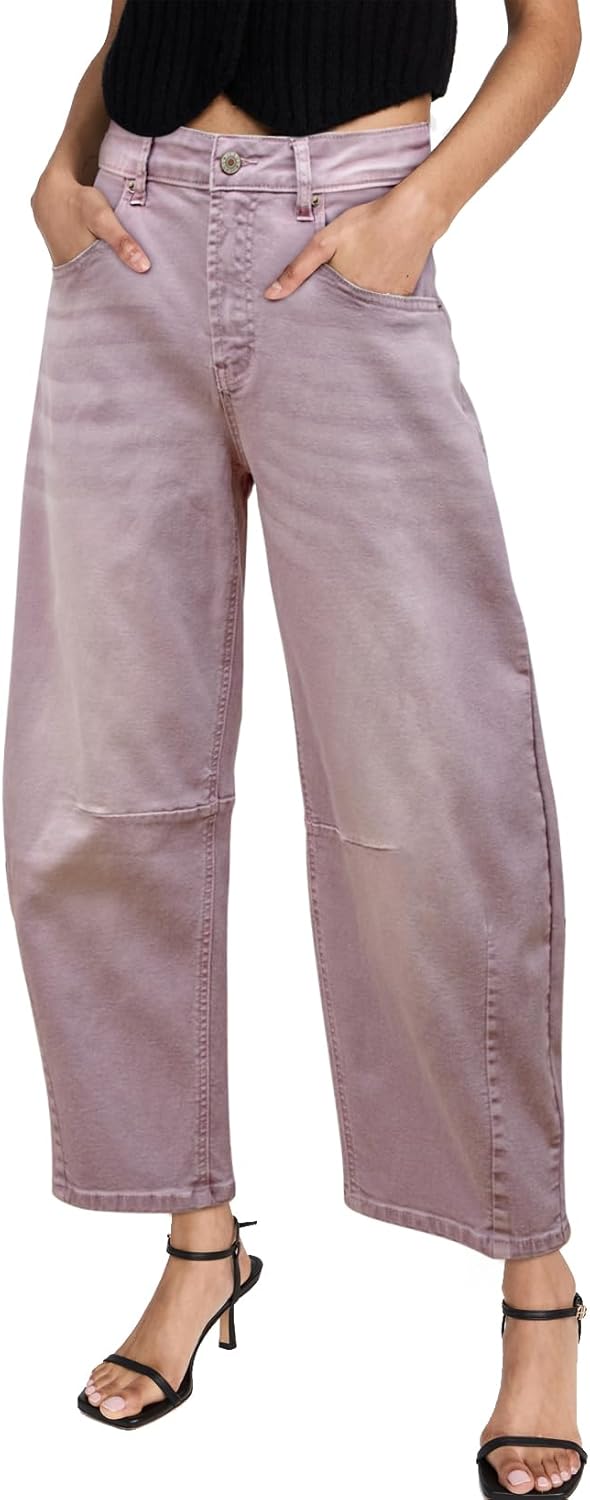 Trendy Barrel Jeans for Women - Vintage Wide Leg Y2K Style