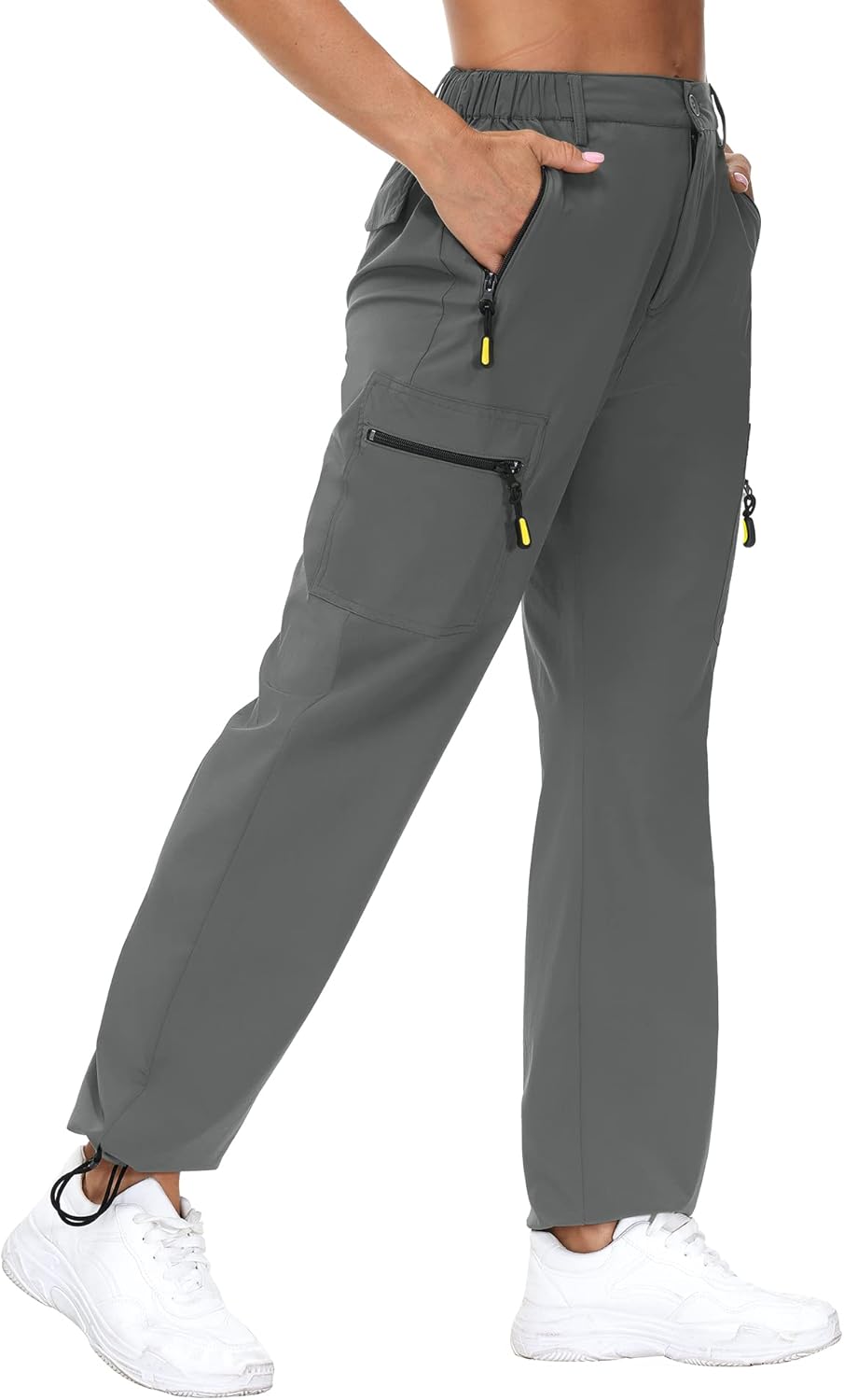 Lightweight Quick Dry Women's Hiking Cargo Pants for Outdoor Fun