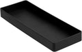 Rectangular Plastic Desk Organizer Half Accessory Tray - Compact Desk