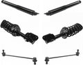 TRQ Front and Rear Suspension Kit Complete Strut & Coil Spring