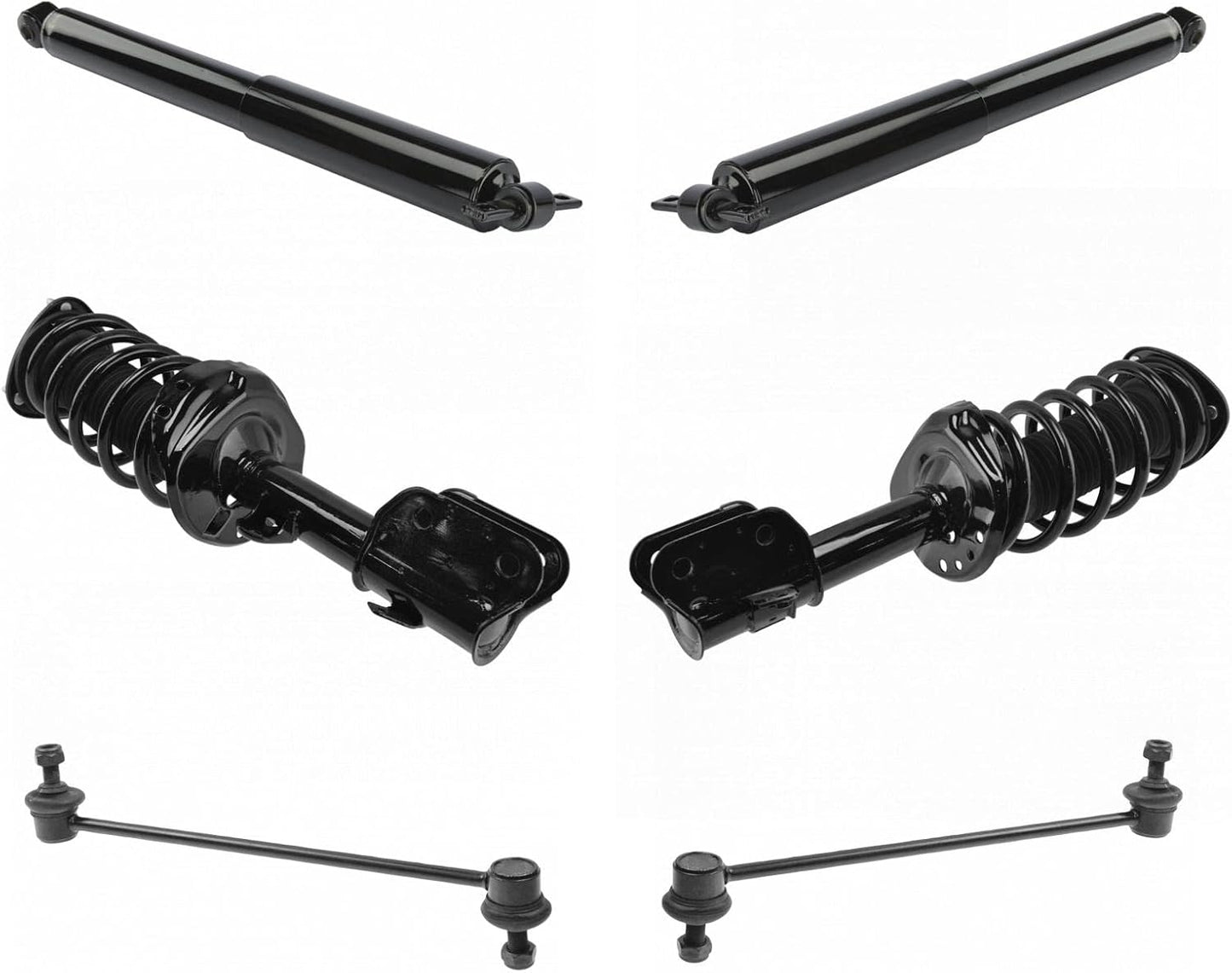 TRQ Complete Suspension Kit for 2005-2007 Honda Odyssey Vehicles