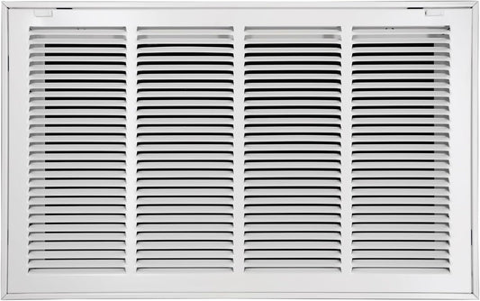 24W x 14H Steel Return Air Filter Grille for Efficient Airflow