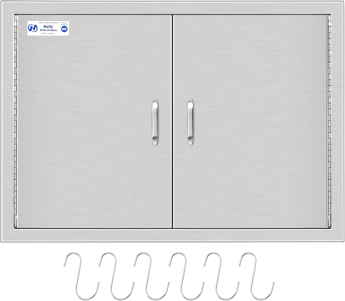 HALLY BBQ Access Door 30in W x 21in H for Outdoor Kitchens