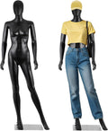 ZENY Female Mannequin Full Body Dress Form 70in - Adjustable Display