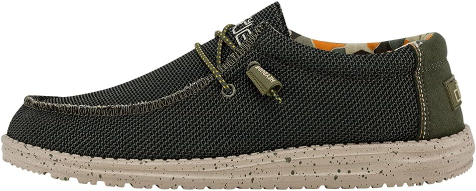 Hey Dude Men's Wally Sox Fashion Shoes for Everyday Comfort