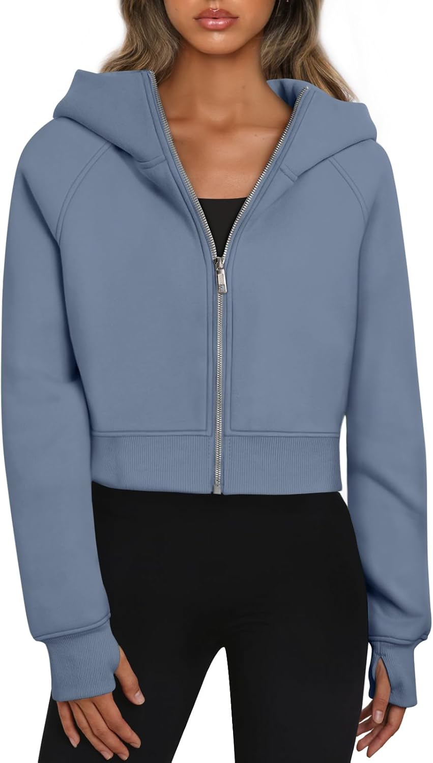 Trendy Queen Womens Zip Up Hoodies for Cozy Fall Outfits