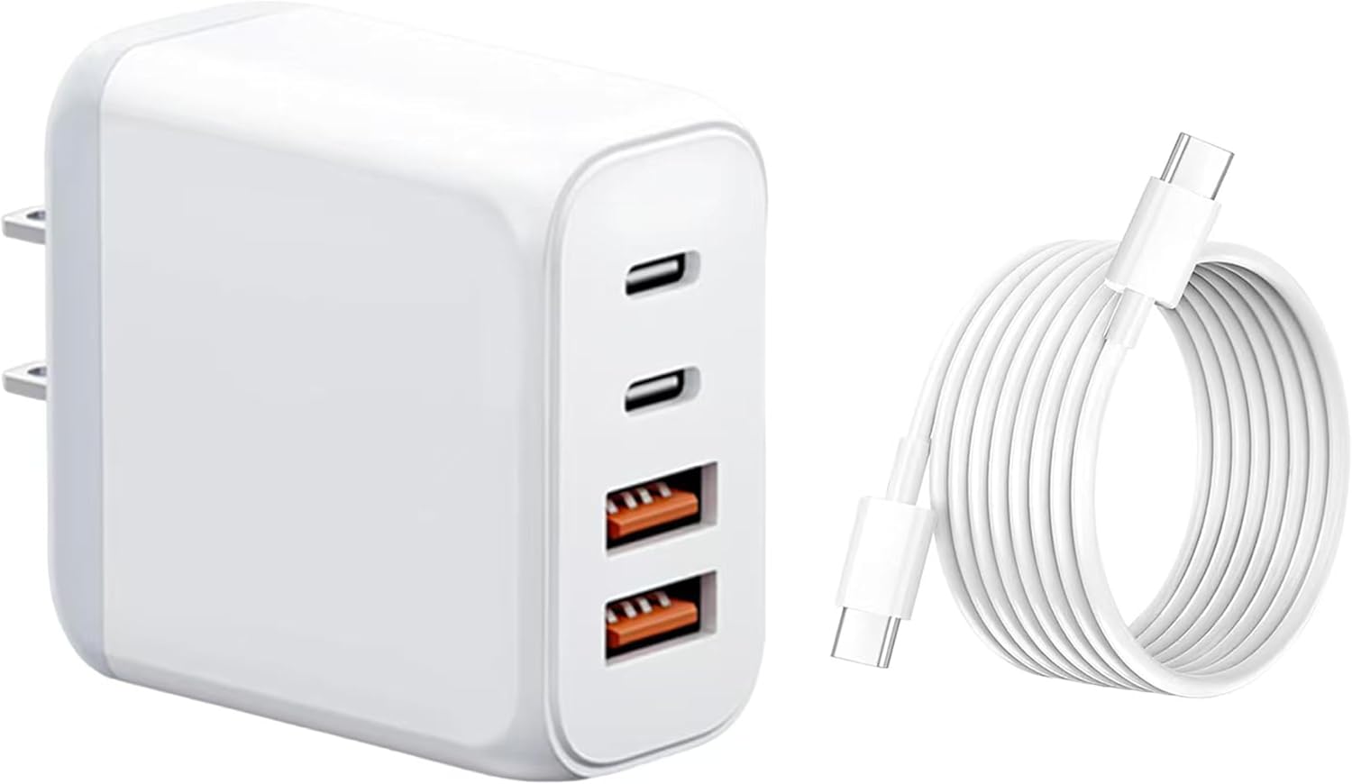 Rapid 4-Port USB C Wall Charger Set - Neergute