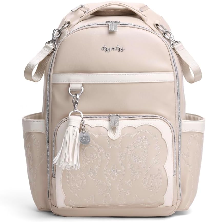 Itzy Ritzy Boss Plus Diaper Bag Backpack with 19 Pockets