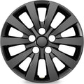 Hubcaps 16 in 4-Pack Compatible with Nissan Leaf and Sentra - Secure
