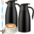 70Oz Thermal Coffee Carafe Insulated Airpot - Durable 2L Thermal Pot