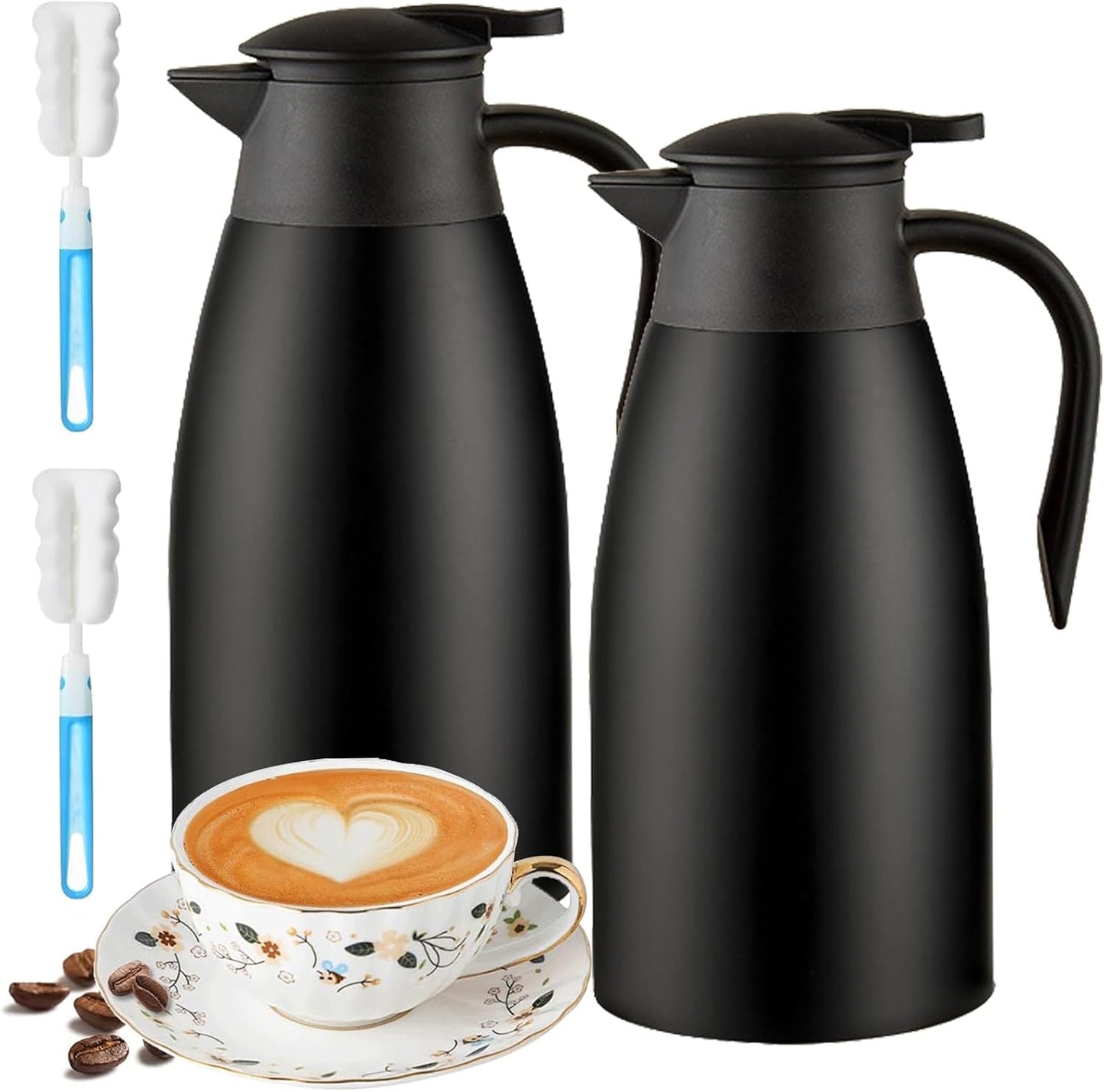 70Oz Thermal Coffee Carafe for Hot and Cold Beverages