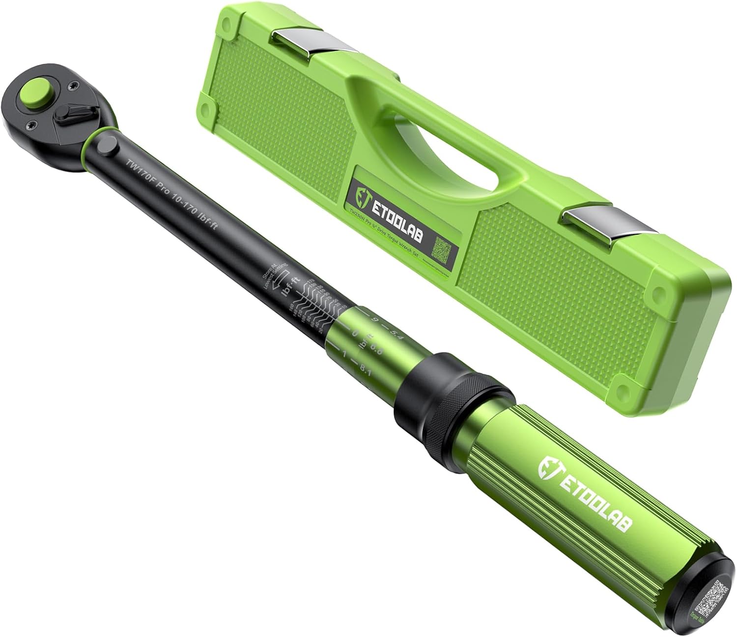 etoolab 1/2 Drive Click Torque Wrench for Precision Maintenance